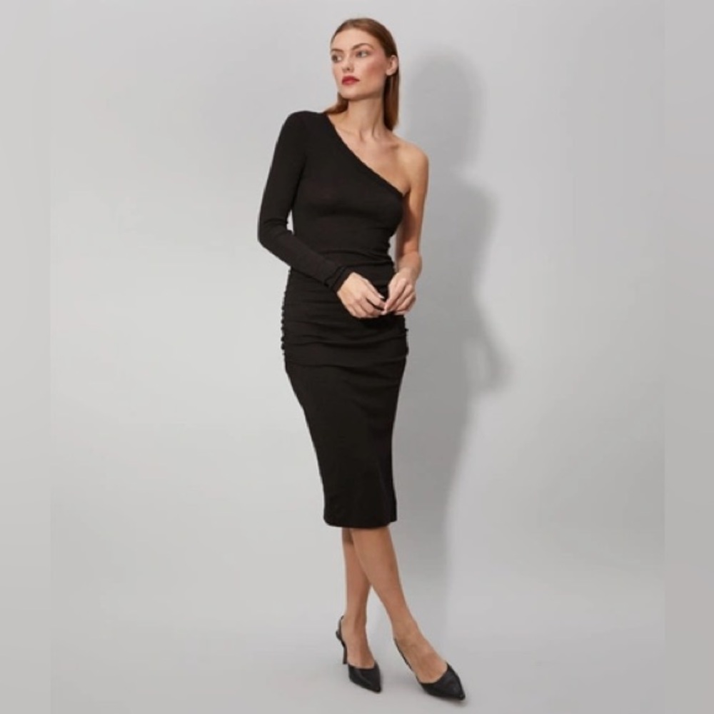 MICHAEL STARS NWOT KAM ONE SHOULDER DRESS